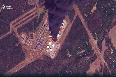 Удар по Пермі: з’явилися супутникові знімки російської нафтоперекачувальної станції