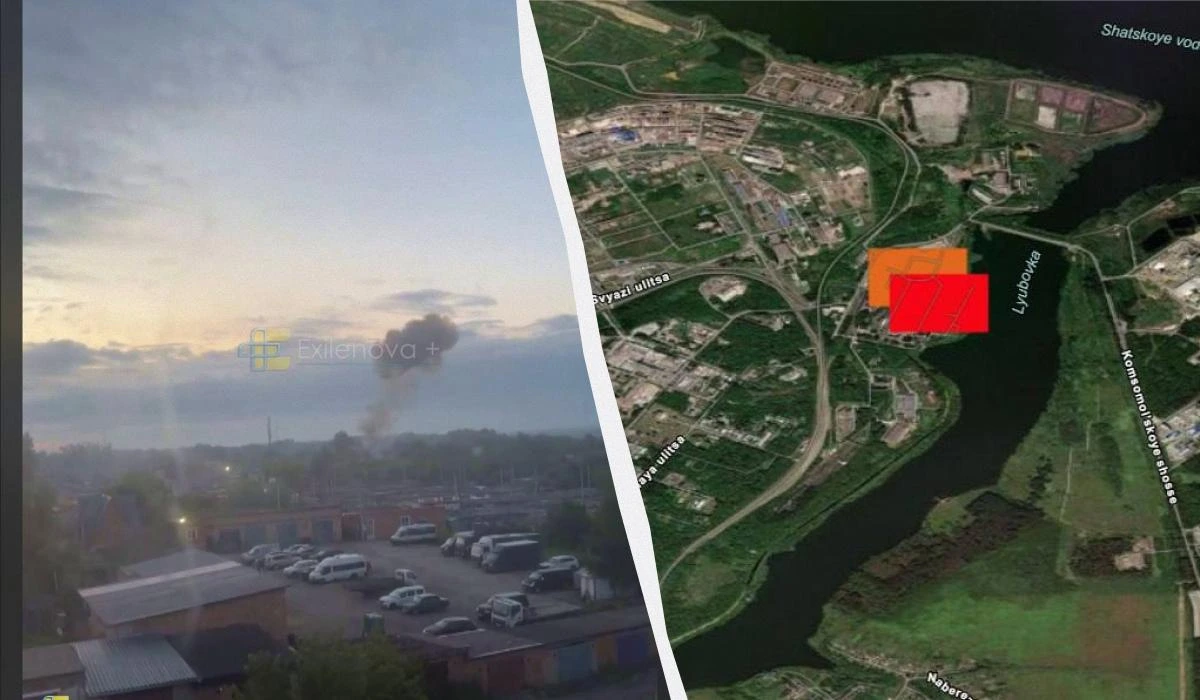 У Новомосковську вражено найбільший російський хімзавод після атаки дронів (фото, відео)